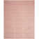 Ewen Hand Loomed Wool/Cotton Solid Color Rug in Light Pink