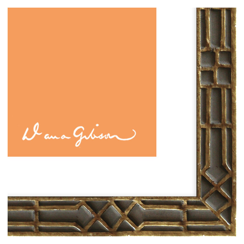 Watermark In Jaune Giclee Print by Dana Gibson