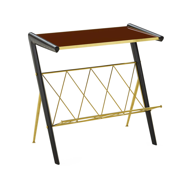 Trocadero Solid Wood Top End Table