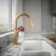 Riff Pull-Down Kitchen Sink Faucet with Three-Function Sprayhead, Single-Handle Kitchen Faucet