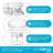 1.5 Gallon Glass Beverage Dispenser with Stand, Stainless Steel Spigot and Lid 