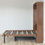 Lit escamotable double avec bureau pliable-940585415