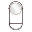 Tablette miroir Saroni - gris