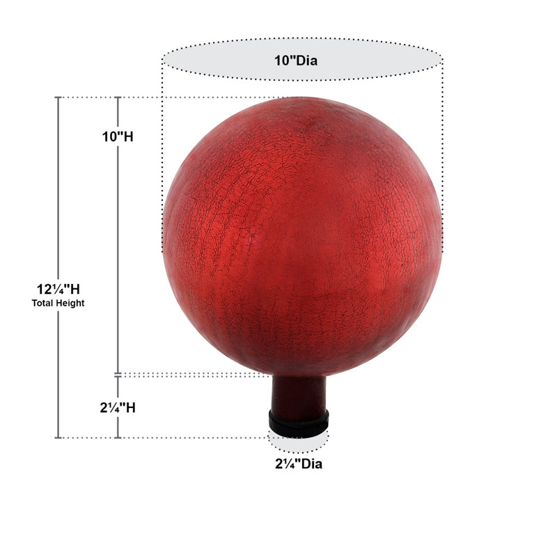 Boule réfléchissant Madore, 10 po