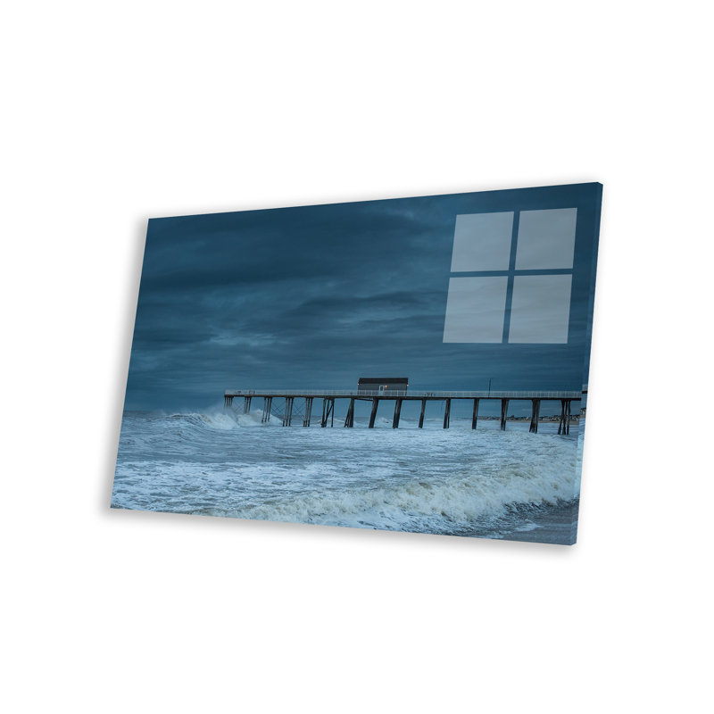 Imprimé Blue Pier sur verre acrylique