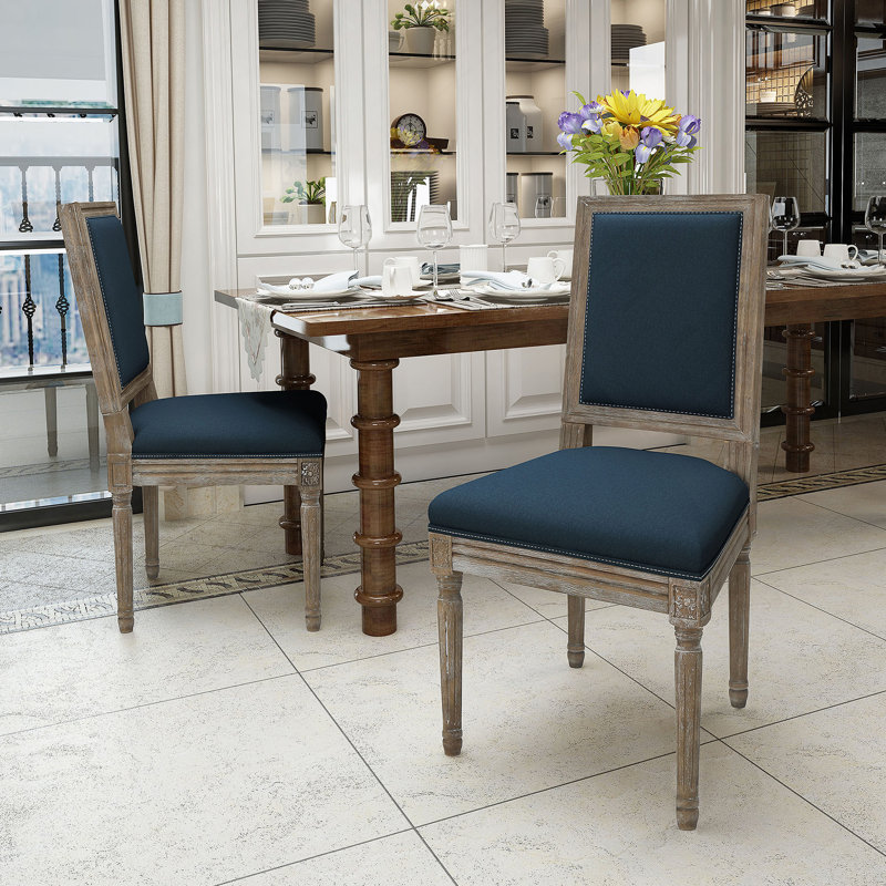 Chaise en tissu, Marine