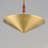 Skellytown - Light Natural Aged Brass Single Pendant-1849633163