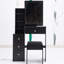 Petit meuble-lavabo avec tabouret rembourré American Large-497336776