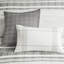 Édredon 100% coton - gris et blanc, coton de style moderne, gris / blanc, caractéristique-122457706