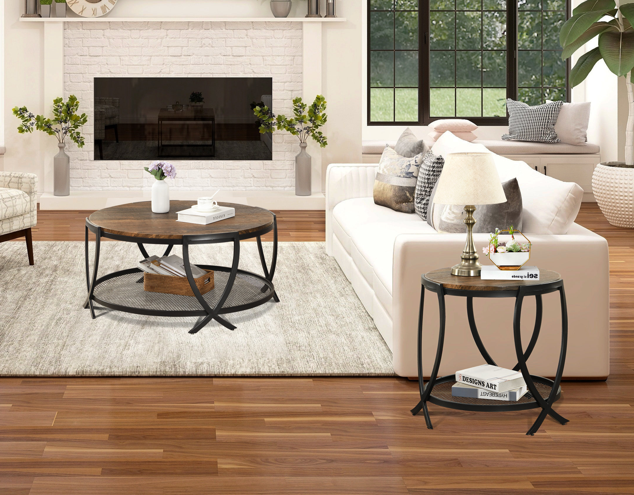 Zipcode Design™ Aumiller 3 Piece Living Room Table Set & Reviews