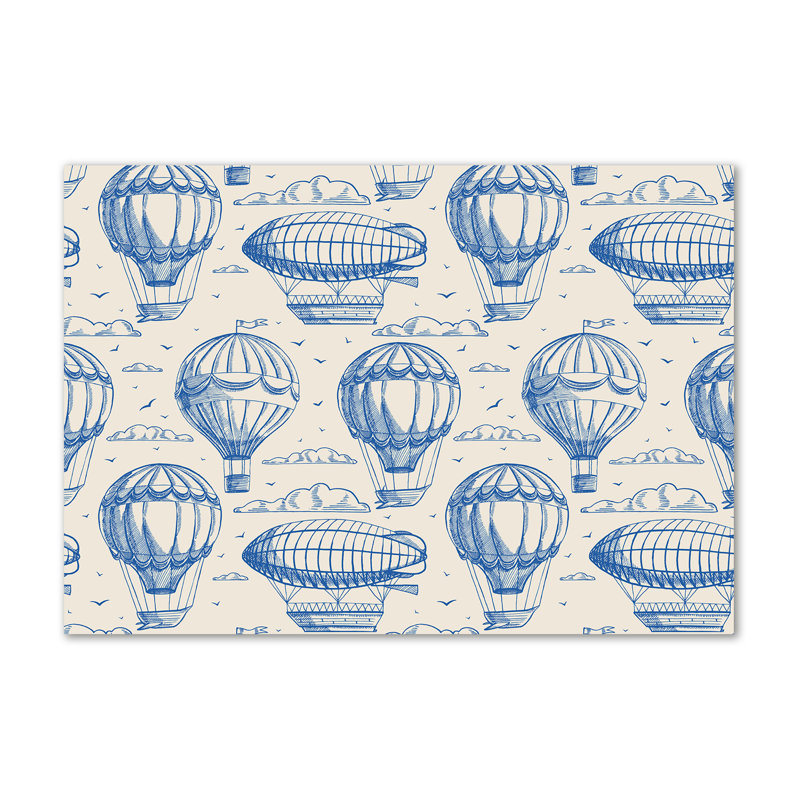 Balloons And Airships - Wrapped Canvas Print