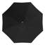 Parasol de patio blanc mat 11 pieds avec manivelle en aluminium Sunbrella-1893976760