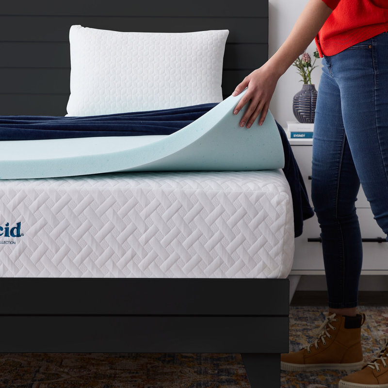 Twin XL Gel Infused Memory Foam Mattress Topper