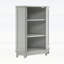 Armoire de rangement d'angle avec tablettes réglables-544832390