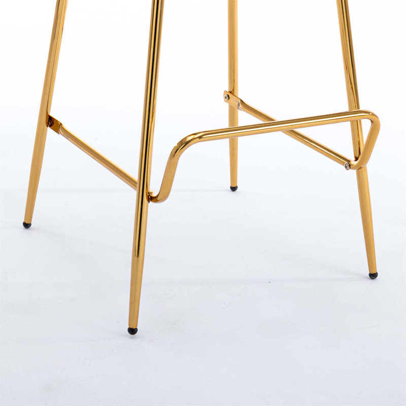 Tabouret de bar 32 po Quincella, Gris