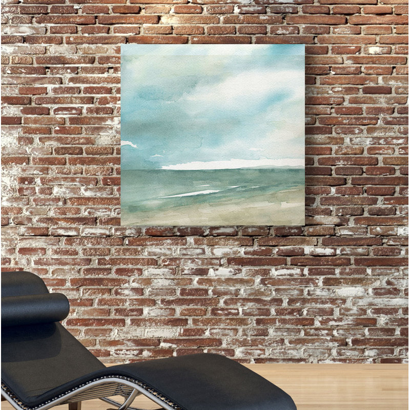 Tranquil Seas - impression, H 10 po x l 10 po x P 1,5 po, Toile tendue