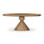Bibianna Oval Solid Wood Dining Table