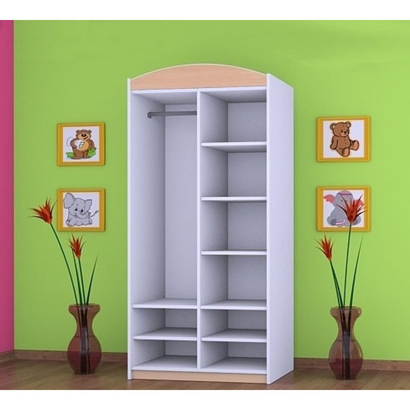 Aticus 2 Door Wardrobe, Beige