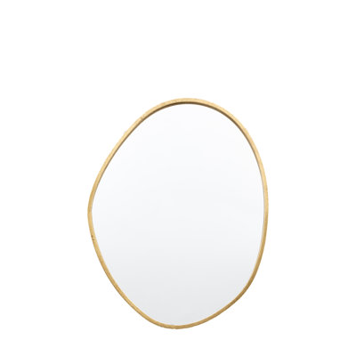 Ellisburg Metal Flat Wall Mirror