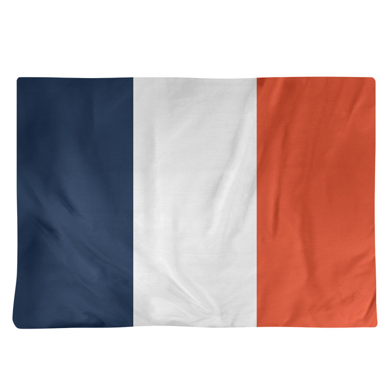 Récapitulatif de 18 po Illinois, Blanc / Orange, Polyester sergé