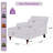 Erbes 37.01" W Chenille Upholstered Solid Wood Chaise Lounge-466846008