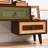 Fienley Staggered 3-Drawer Accent Cabinet With Artistic Mixed Color,Vintage Handles