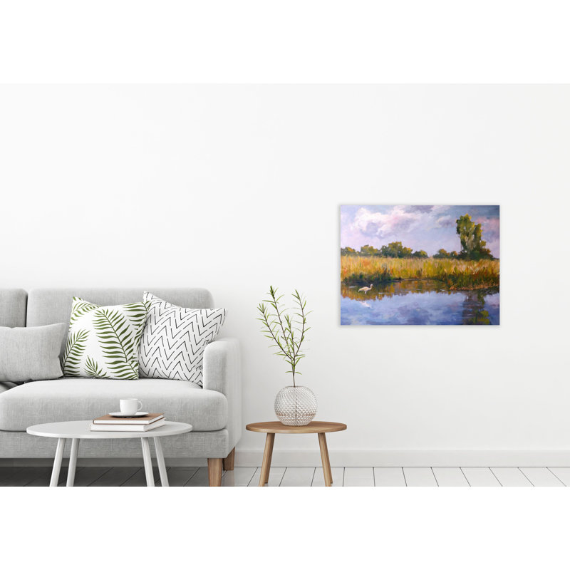 Intercoastal - Artist Enhanced Canvas Print, 20" H x 24" W x 1" D, Unframed