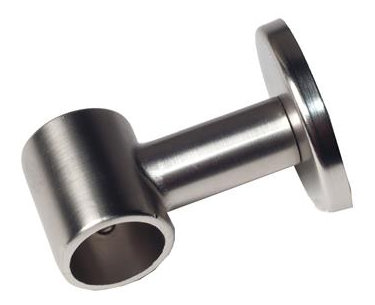 100% Zinc Mounting Bracket, Grey, 4 cm H x 1.9 cm W x 1 cm D