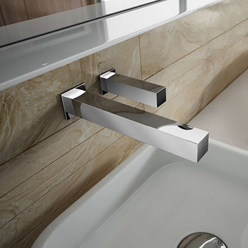 Robinet sans contact Fontana Chrome - Robinet pour salle de bain commercial 