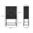 Meera Solid Wood Bar Cabinet with Brass Base -925324570