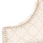 Tête de lit en tissu d’ameublement hoover king
