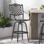 TABOURET DE BAR EN FONTE D'ALUMINUM