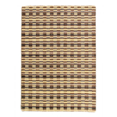 One-of-a-Kind 4'x6' Area Rug in Brown/Beige/Gray