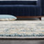Tapis oriental bleu / doré-1151649337