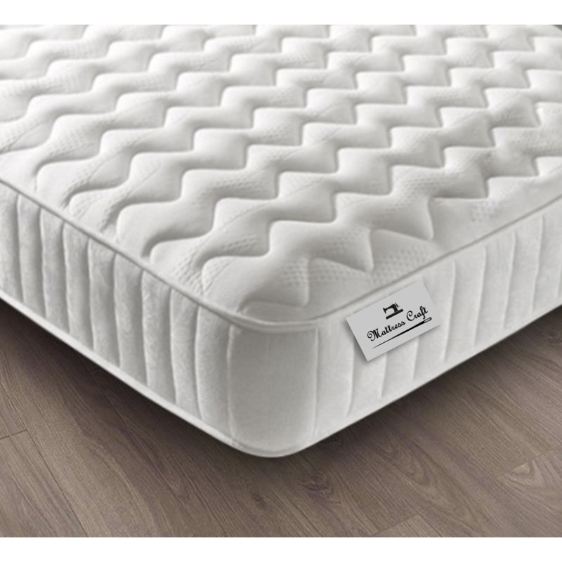 Mattress Craft Bonnell Sprung Mattress, Single (3')