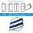 Armel Striped Indoor / Outdoor Rug-1619296247
