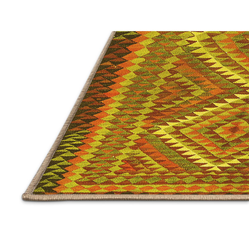 Tapis traditionnels jaunes Traditional 1350, Rectangle 2 pi x 3 pi
