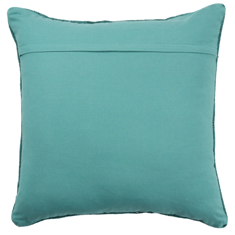 Mikes Embroidered Throw Pillow, Polyester/Polyfill