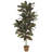 60 " H Faux Foliage Plant in Plastic Planter