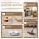 Vintage Full Pattern Washable Area Rug With Non Slip Backing