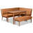 Hilley 6 - Person Four Leg Dining Set-549236638-549236639-644426648