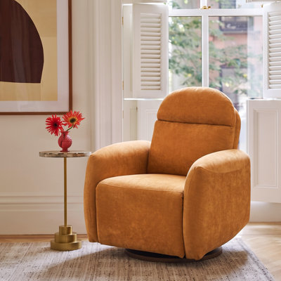 Fauteuil inclinable manuel inclinable Berwyn Mid-Century