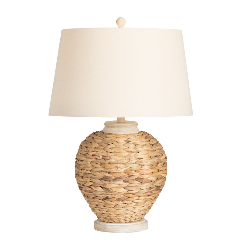 Lampe de table en rotin Atchley