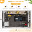 Remise de rangement en métal l 6,5 pi x P 4 pi avec base-129068154