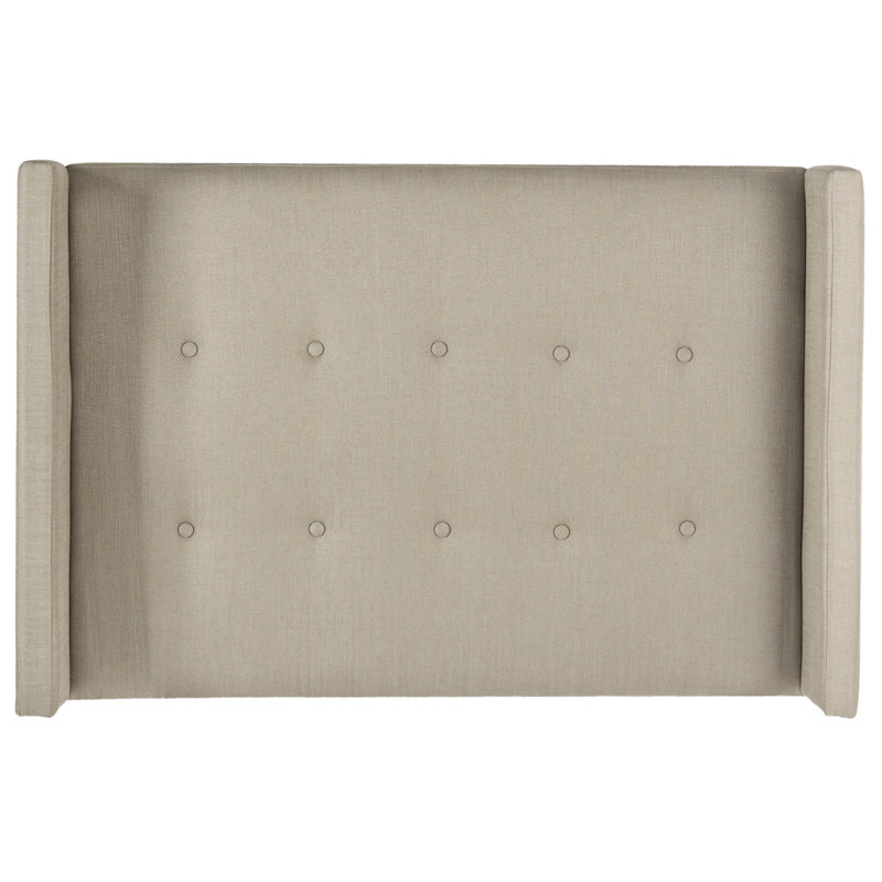 Davin Upholstered Headboard, Twin, Oyster