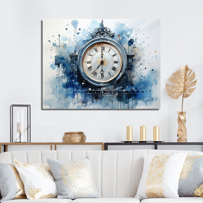 Clock Modern Artistry - Fashion Wall Art