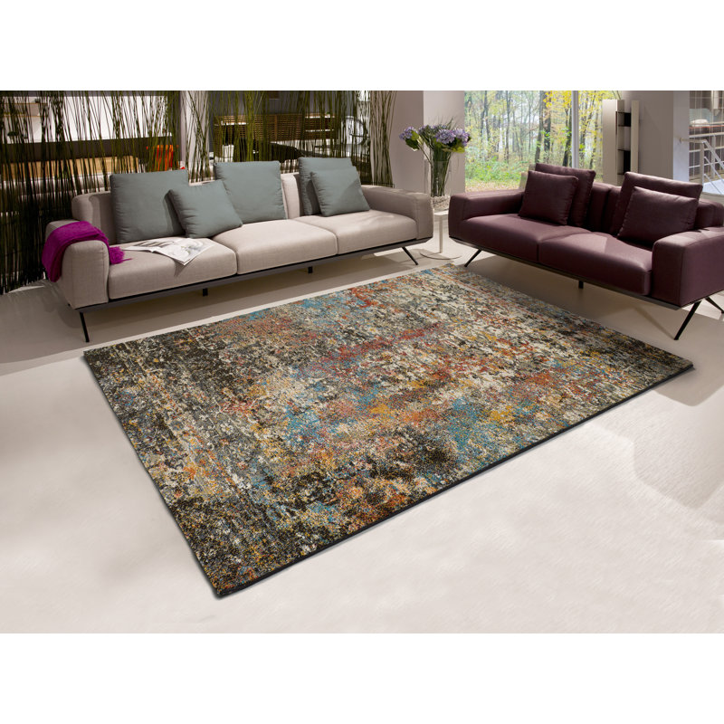 Carlene Abstract Area Rug, Rectangle 140 x 200cm