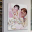 Cible pour mariage, impression sur toile tendue-15157639