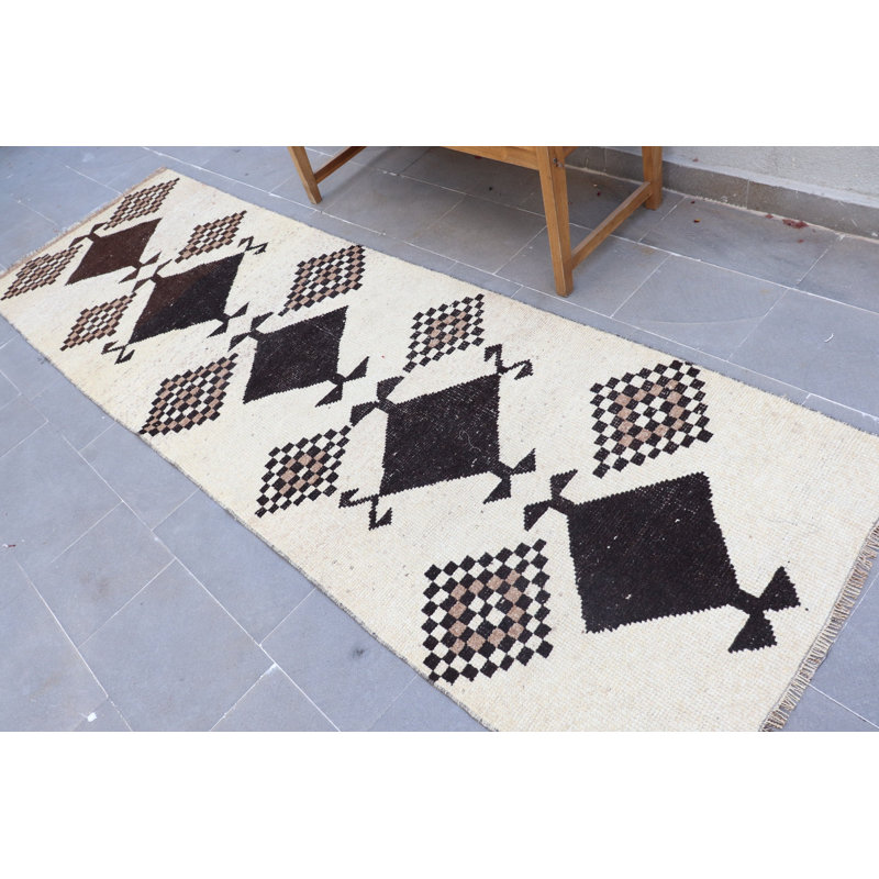 Tapis turc beige Vintage Herki