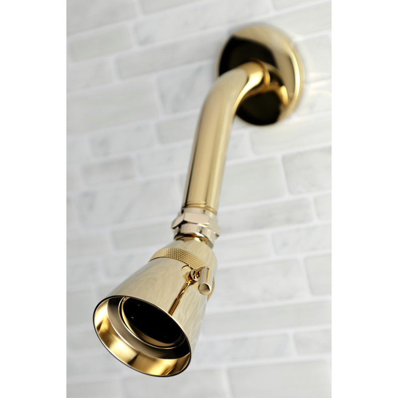 Kingston Brass Single-Handle Pressure Balanced Shower Faucet, Polished Brass